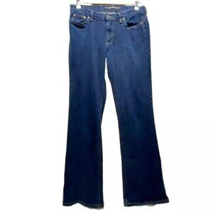 DKNY Jeans Women's 12 So-Lo-Lita Stretch Blue Denim Boot Fit Est.1989